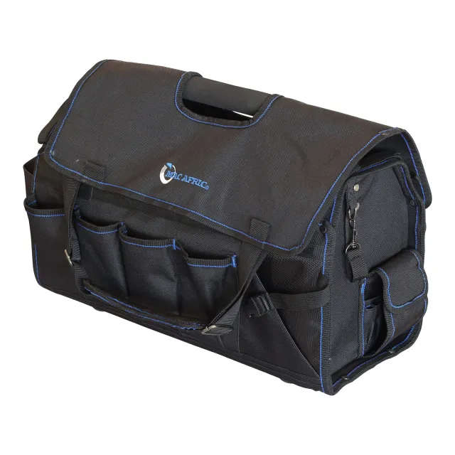 Heavy Duty Tool Bag with Steel Handle and Cover