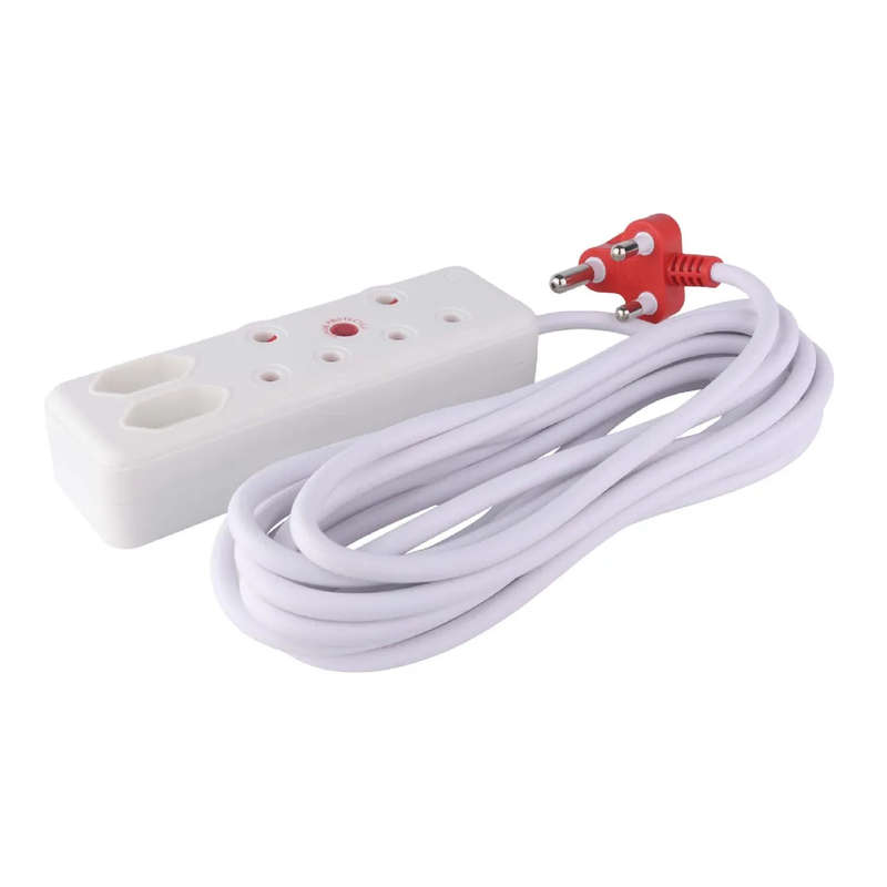 SWITCHED 4-Way Medium Surge Extension Lead 5M