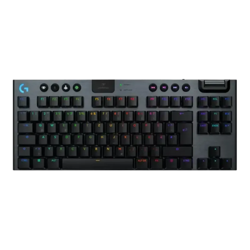 Logitech G915 X TKL Tenkeyless Wireless RGB Mechanical Gaming Keyboard  Black