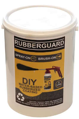 Rubberguard 5L Fine Brush - Spray (Black)