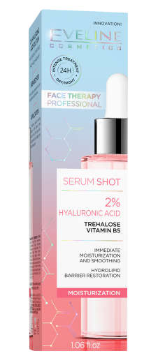 Eveline Serum Shot 2% Hyaluronic Acid Moisturization