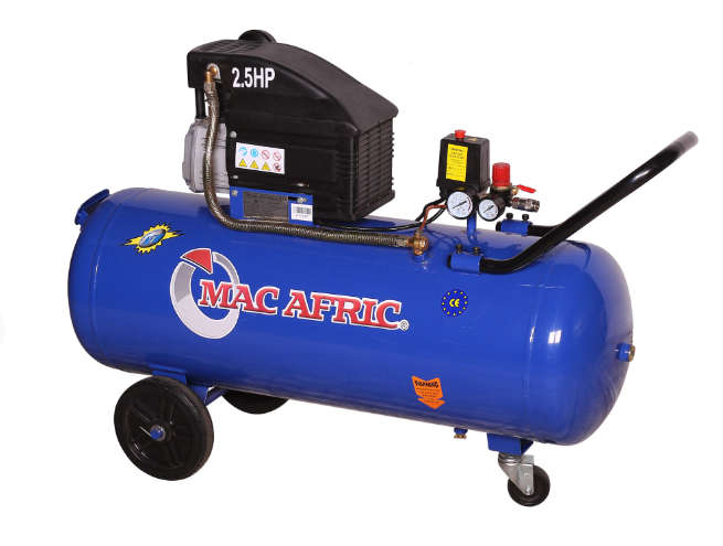 100 Litre 1.5 KW (2 HP) 230 V Direct Drive Compressor