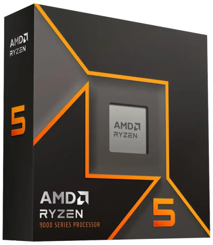 AMD Ryzen 5 9600X Processor (6-Core 12-Thread, Socket AM5)