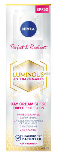 Nivea Perfect & Radiant Luminous Day Cream SPF50 40ml