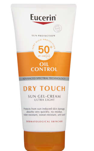 Eucerin Gel-Cream Dry Touch Sensitive Protect SPF 50+ 200ml