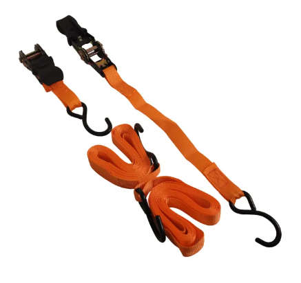 680Kg 2pce Ratchet Tie Down 25mm x 4.5M
