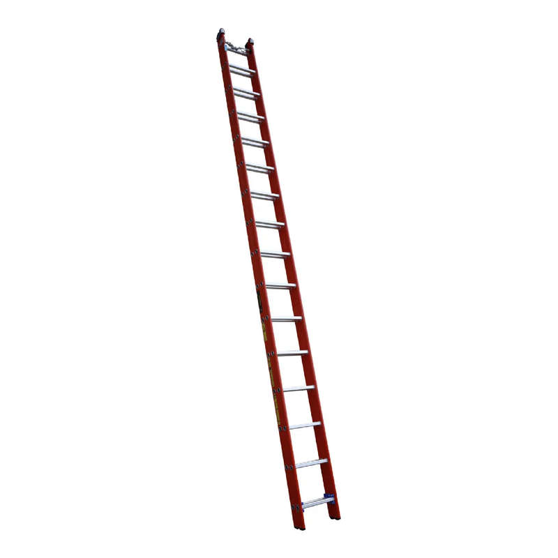 9M Fiberglass Push Up Extension Ladder