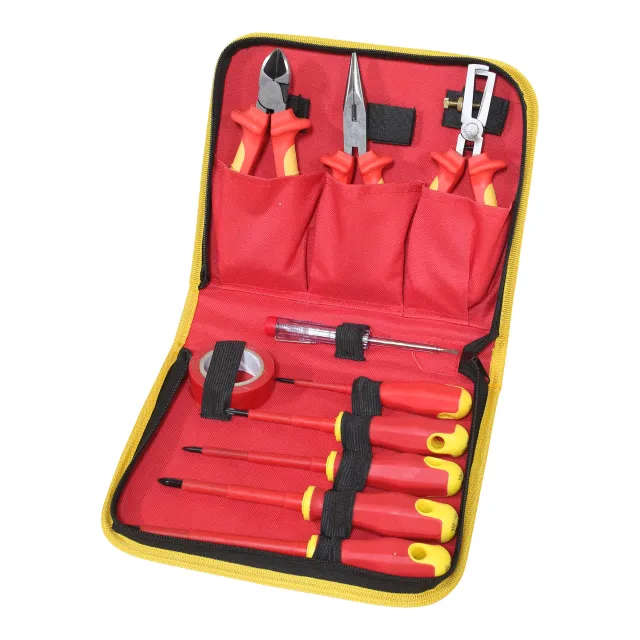 Electrical Tool Kit in Zipper Bag 10 PCS
