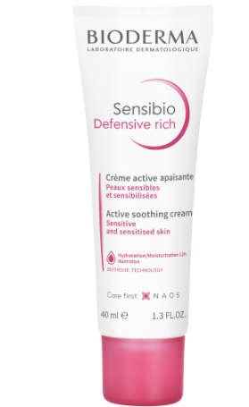 Bioderma Sensibio Soothing Cream Sensitive Intolerant Skin Rich 40ml