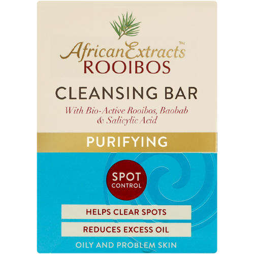 African Extracts Rooibos Purifying Facial Cleansing Bar 75g 3 Pack Combo