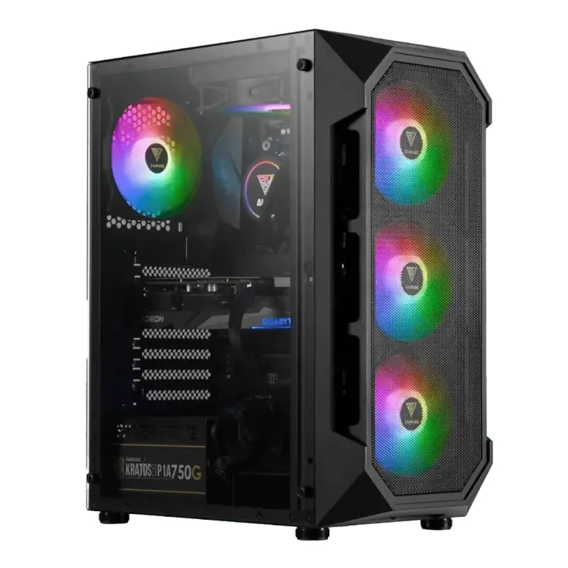 Gamdias AURA GC1 RGB Gaming Case
