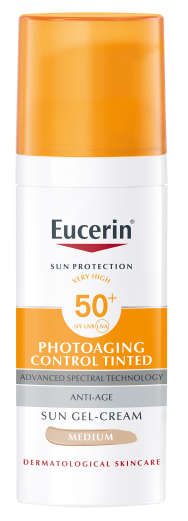 Eucerin Sun Creme SPF50+ Tinted CC Cream Medium 50ml