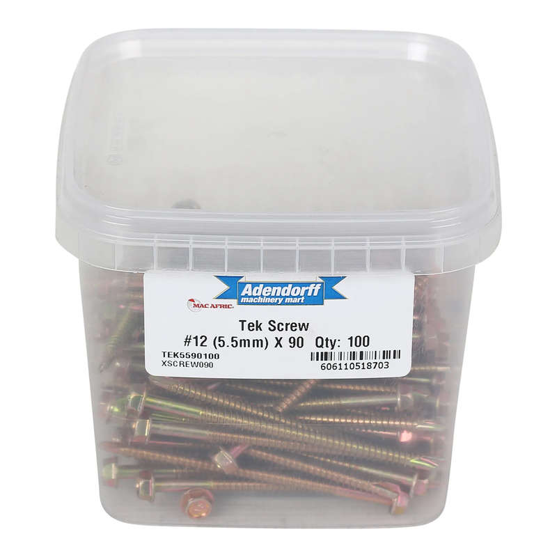 Tek Screw #12 5.5MM X 90 MM