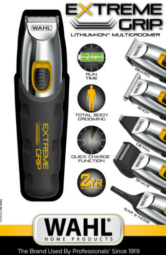 Wahl 25 Piece Extreme Grip Lithium-Ion Multi Groomer