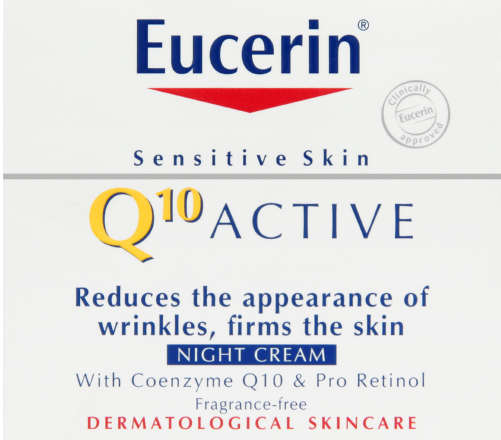 Eucerin Q10 Active Anti-Wrinkle Night Cream 50ml