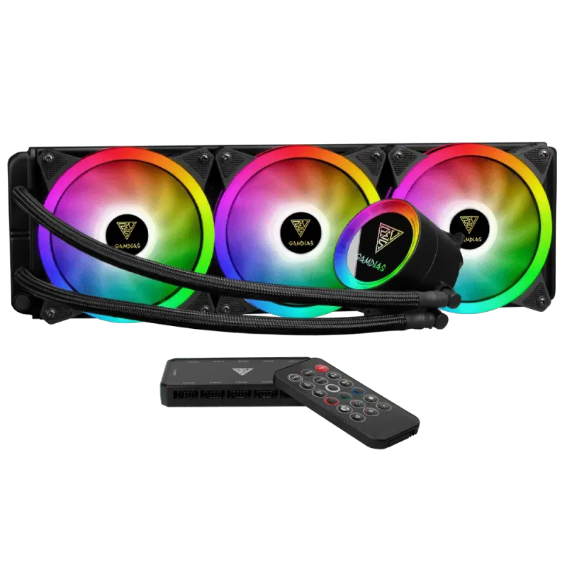 Gamdias Chione P2-360R High-Performance CPU Liquid Cooler