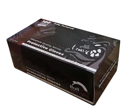 BULLDOG AUTO Nitril Disposable Glove, Finger Textured, 100/box