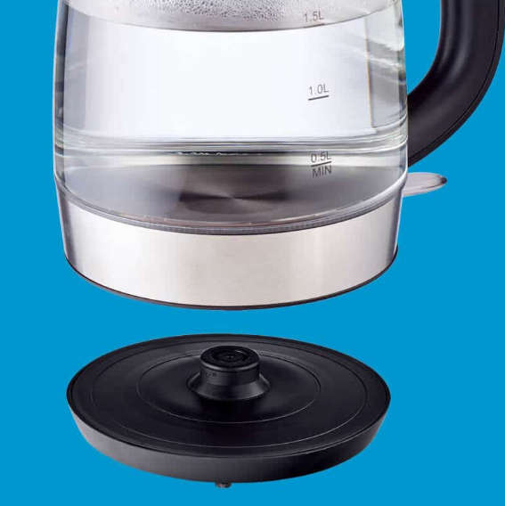 Salton Colour Changing Kettle  Black