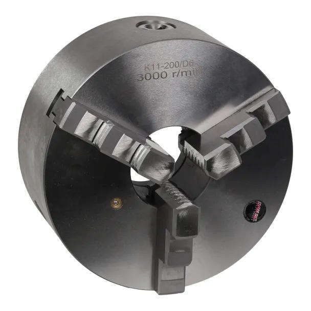 200 mm 3-Jaw Self-Centering Chuck with Camlock Mount (K11-200/D6)