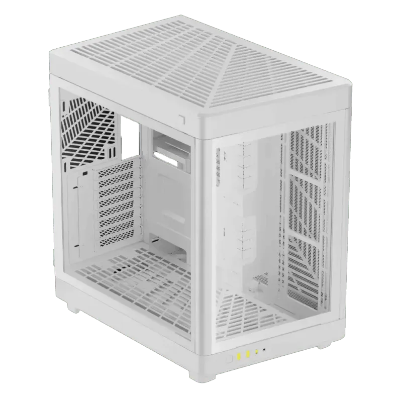 Gamdias Neso P1 Gaming Case - Stylish White Design