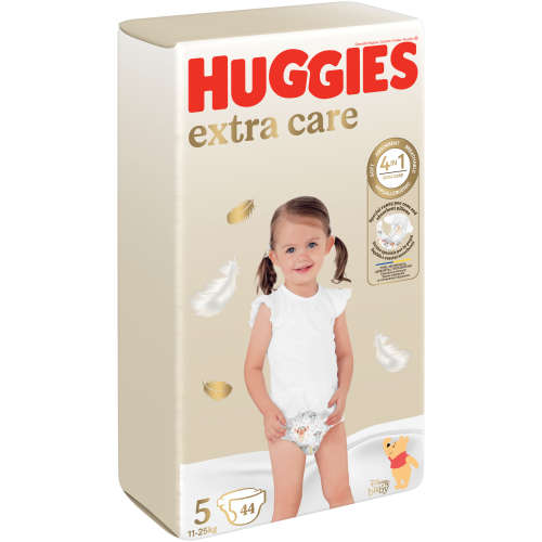 Huggies Extra Care Nappies Value Pack Size 5 44's