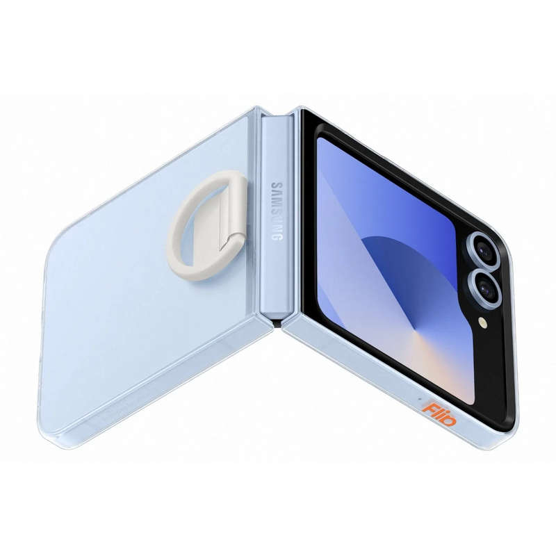Samsung Clear Cover With Ring for Samsung Galaxy Z Flip6  Clear