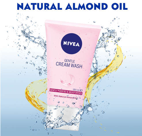 Nivea Gentle Cleansing Cream Wash 150ml