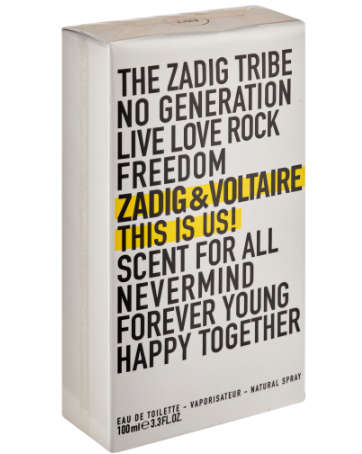 Zadig & Voltaire This Is Us! Eau De Toilette 100ml