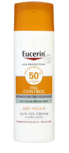Eucerin Sun SPF50+ Gel-Creme Oil Control Dry Touch 50ml