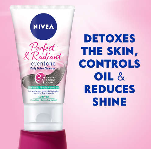 Nivea Perfect & Radiant Detox Face Wash 150ml