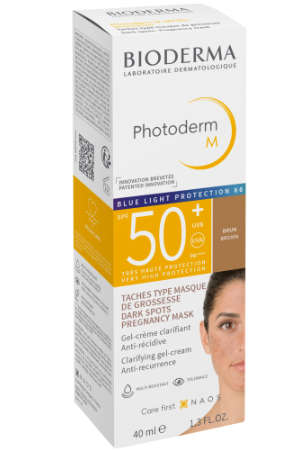 Bioderma Photoderm M Clarifying Gel Cream SPF50+ Brown 40ml