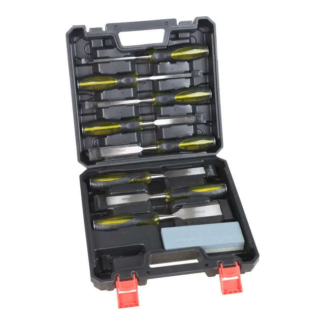 MAC AFRIC 8 PCS Chisel Set (6 - 50 MM) Incl. Sharp Stone