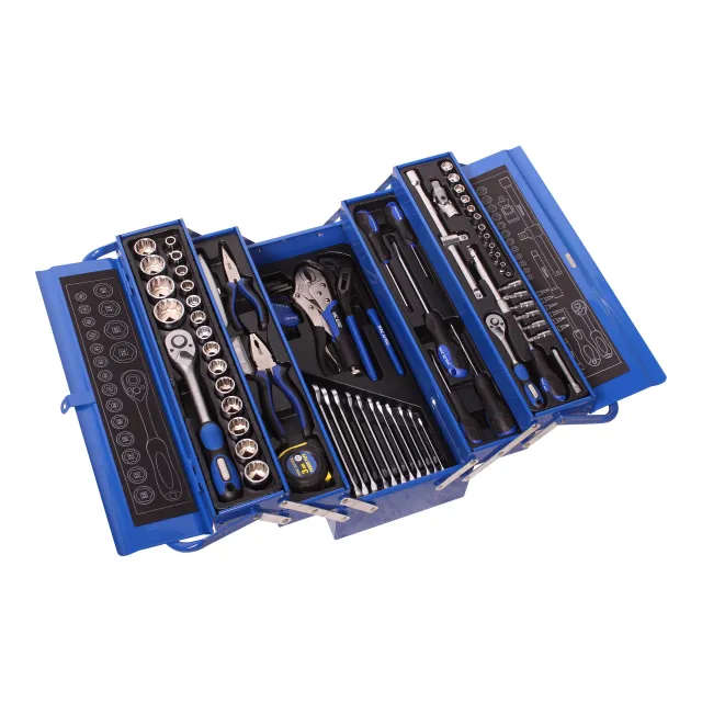 85-piece professional MAC AFRIC CRV tool kit in a 5-tray cantilever toolbox