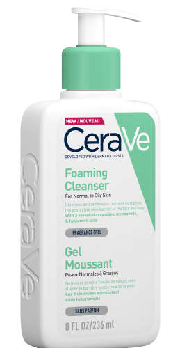 CeraVe Foaming Gel Cleanser For Normal To Oily Skin 236ml