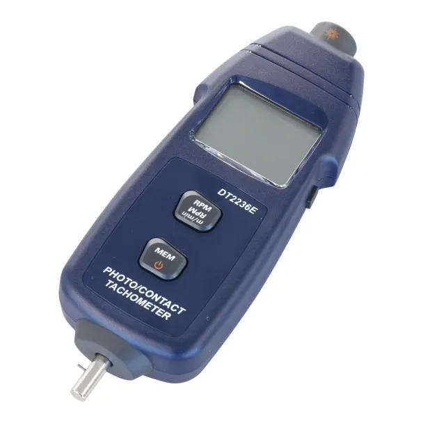 Digital Tachometer  Laser & Contact (3-in-1 Measurement)
