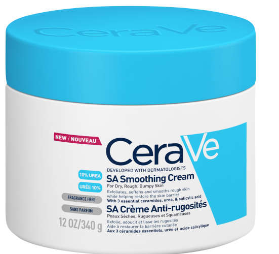 CeraVe SA Smoothing Cream For Dry, Rough & Bumpy Skin 340g