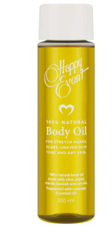 Happy Event Natural Body Oil 200ml