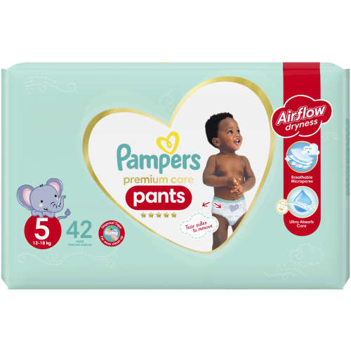 Pampers Premium Care Pants Value Pack Size 5 42s