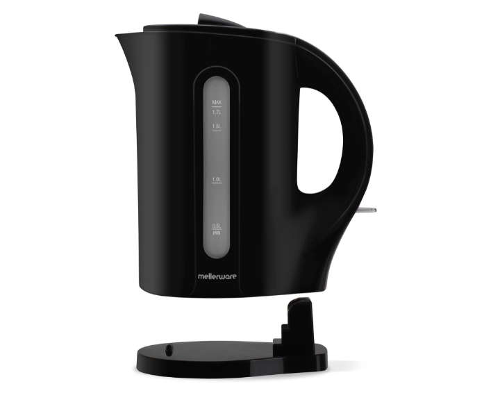 Mellerware Tugela 2200W Kettle Cordless Plastic 1.7L Black