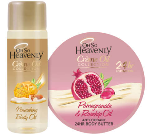 Oh So Heavenly Creme Oil Nourishing Duo Gift Set