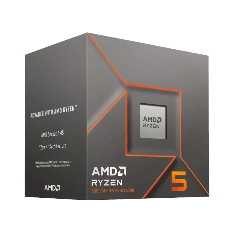 AMD Ryzen 5 8500G Desktop Processor (6-Core 12-Thread, Socket AM5)