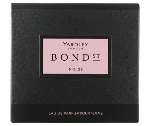 Yardley Bond Street Female No.33 Eau De Parfum 50ml