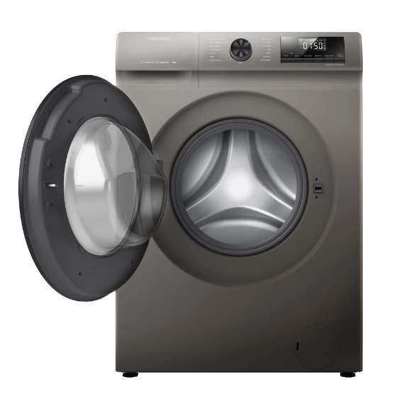 Hisense 9Kg Grey Front Loader Washing Machine WFQP9012VMT