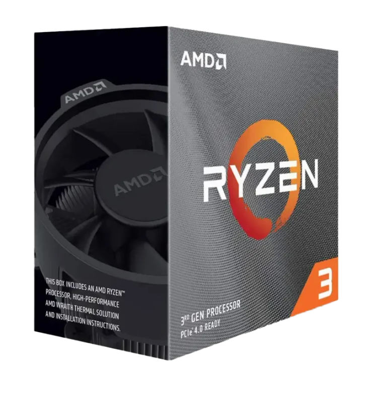AMD Ryzen 3 4100 (4-core/8-threads) Desktop Processor  AM4 Socket