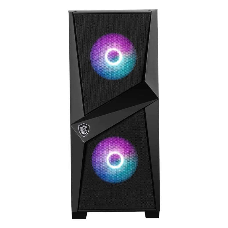 MSI MAG Forge 100R Mid Tower ARGB Gaming Chassis - Black