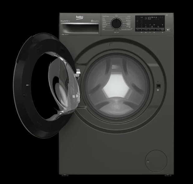 Beko 9 kg Grey Front Loader Washing Machine - BAW202