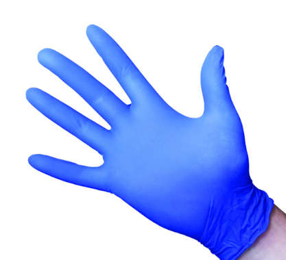 BULLDOG AUTO Nitril Disposable Glove, Finger Textured, 100/box