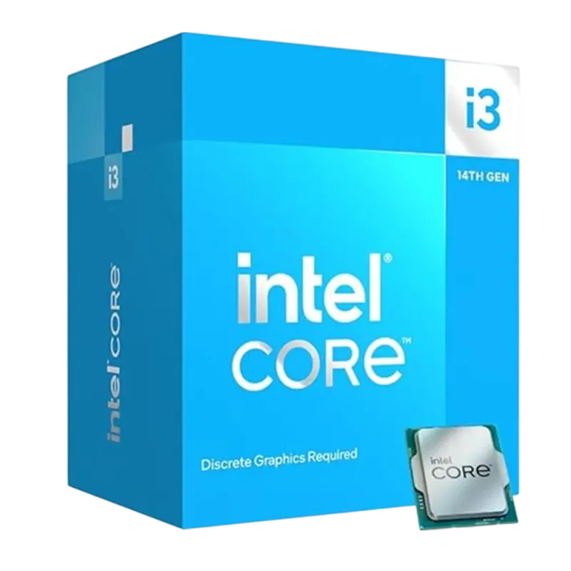 Intel Core i3-14100F 4-Core Desktop Processor (LGA 1700, No Integrated Graphics)