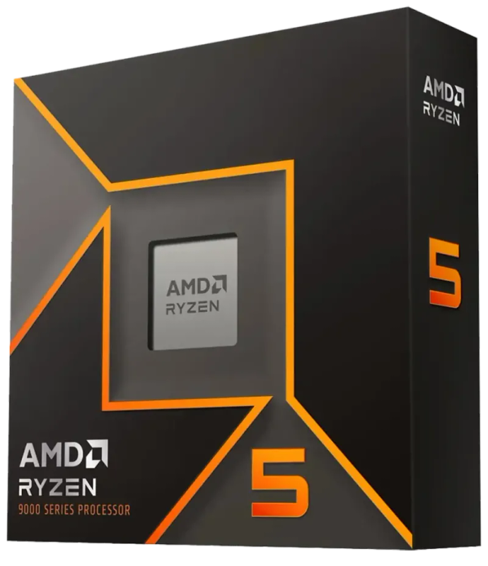 AMD Ryzen 5 9600X Processor (6-Core 12-Thread, Socket AM5)