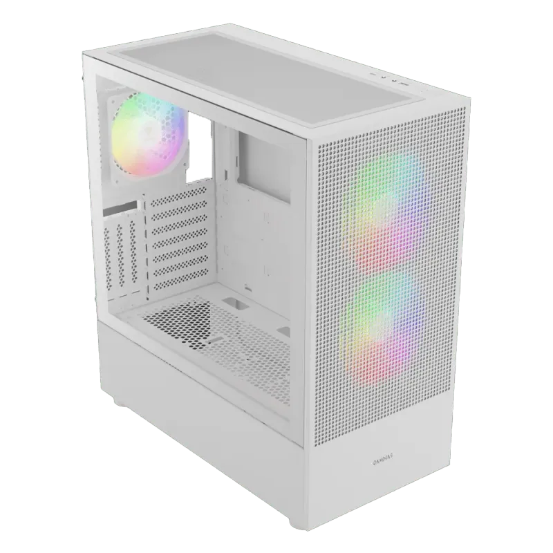 Gamdias Talos E3 MESH Elite White Gaming Case